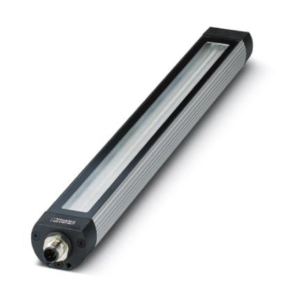 Phoenix Contact LED Machine Light; PLD M 260 W-85/95 365/D40; Tubular; 365 x 70mm Diameter; White Light; 24VDC; IP67; M12 Quick Disconnect